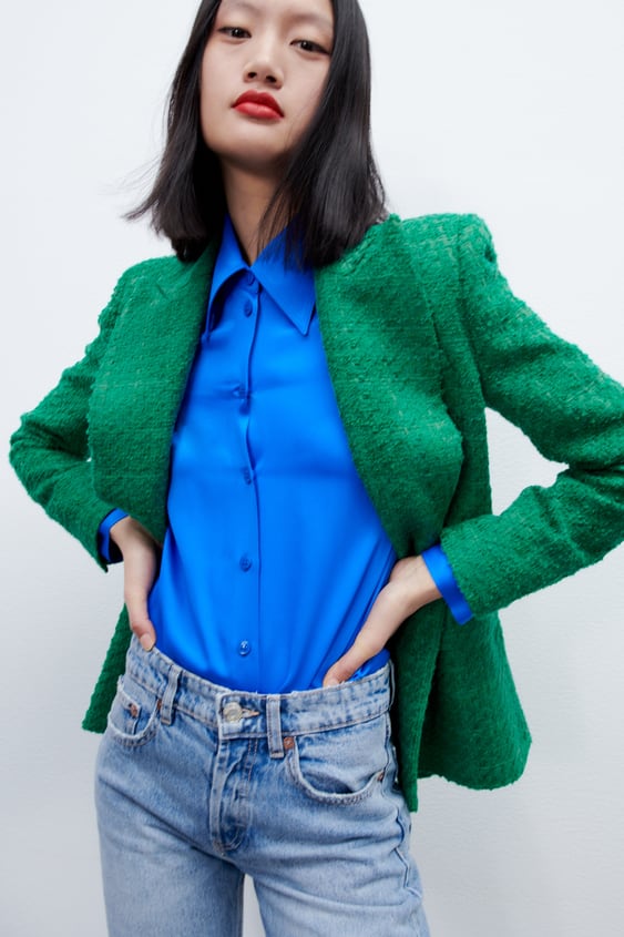 zara satenska kosulja