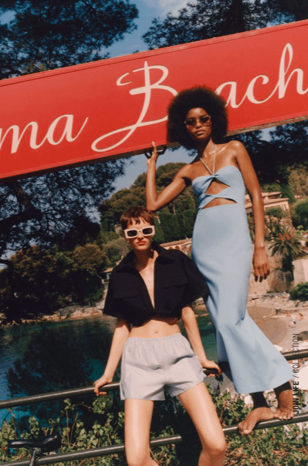 zara cut out haljina