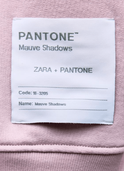 Pantone x Zara