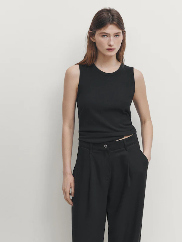 top bez rukava massimo dutti