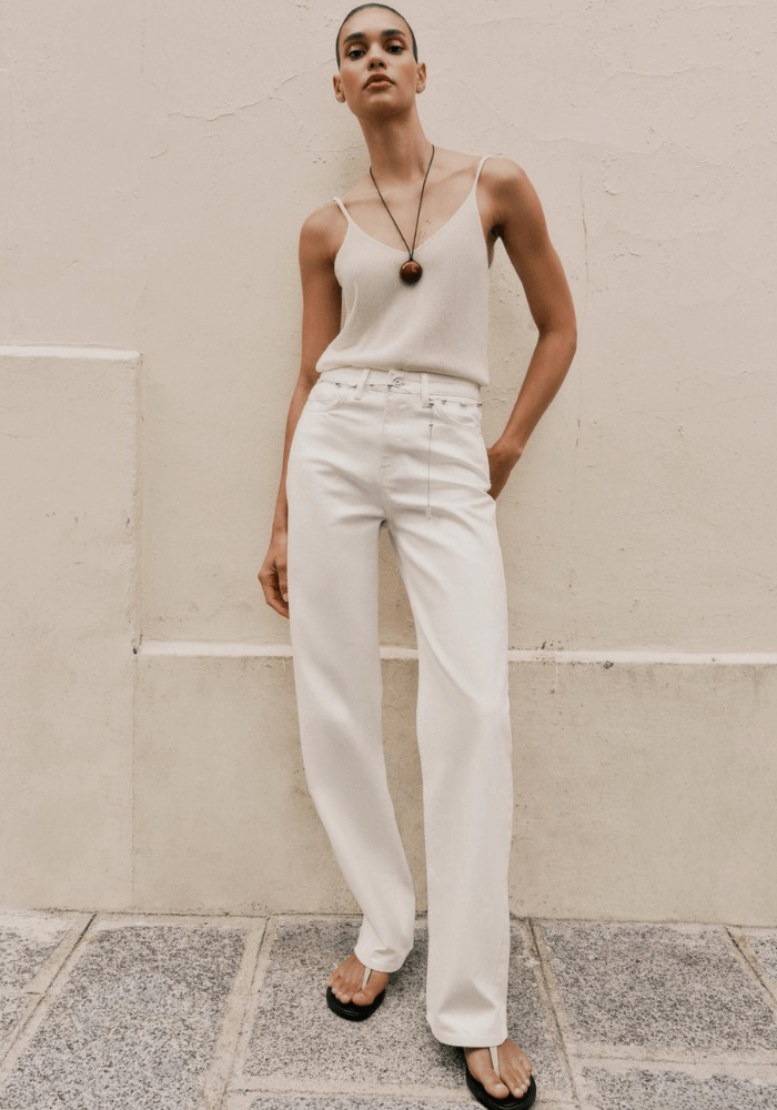 zara bijele traperice