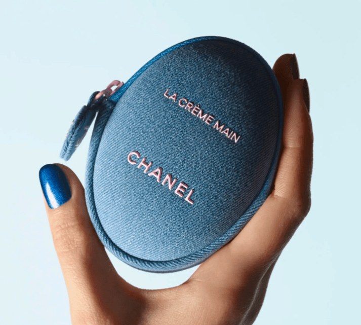 chanel la creme main denim collection